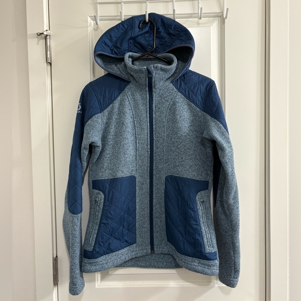 Scott Sports Women’s Fleece Hooded Two Tone Jacket